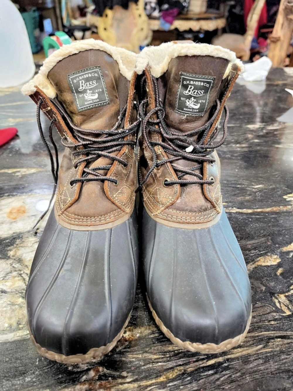 Bass Pac-Jallard Heritage Men's Waterproof Leather Boots US 11